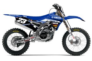 Cycra Blue Fork Guards For Yamaha YZ 250 F 450 F 10-16 