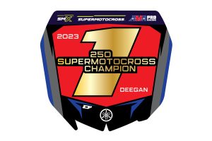 Deegan super MX Champ plate